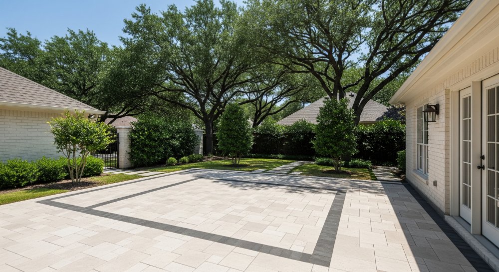 Best Pavers for Texas Heat